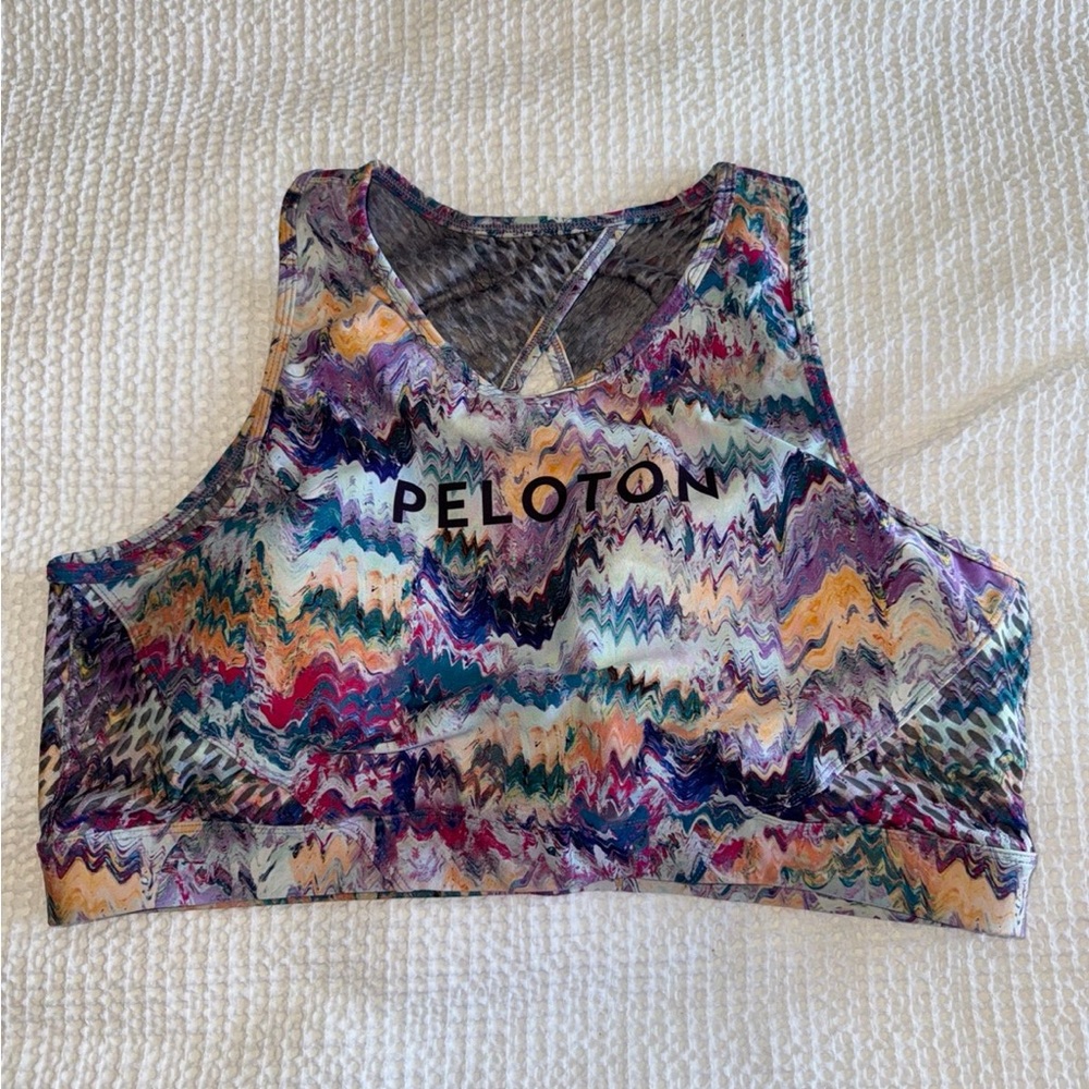Peloton River Rock High Neck Bra - Size XXL